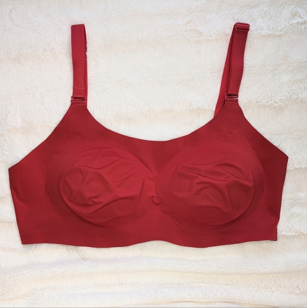 KNIX evolution bra red size 7